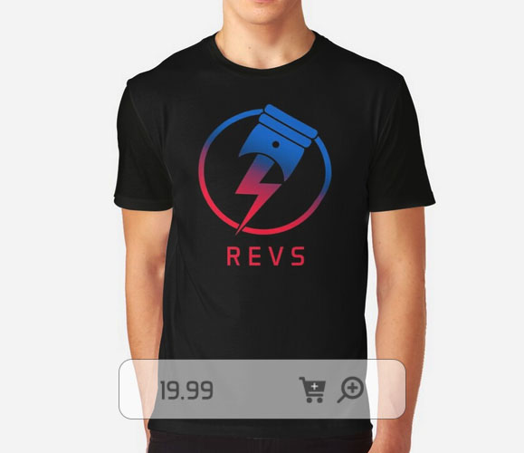 Revs free riders premium t-shirt