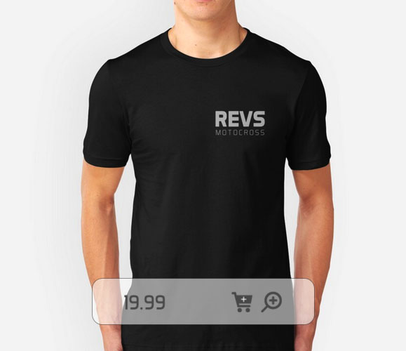 Revs motocross premium t-shirt