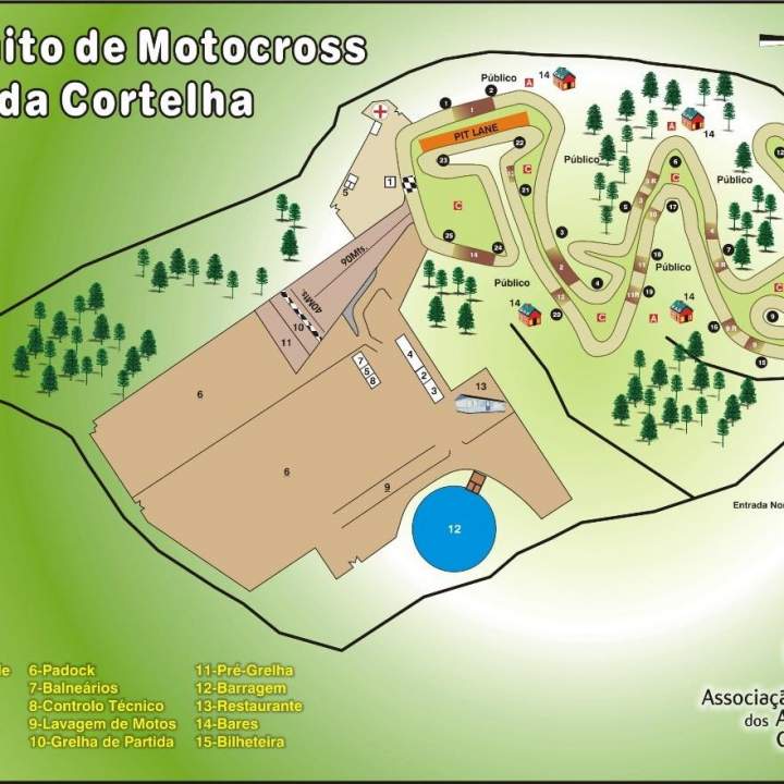 Imagem 1 de Pista de Motocross Cortelha